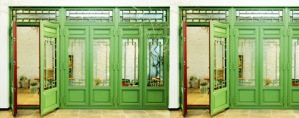 jdb电子试玩平台新国潮铝包木空调窗丨C95