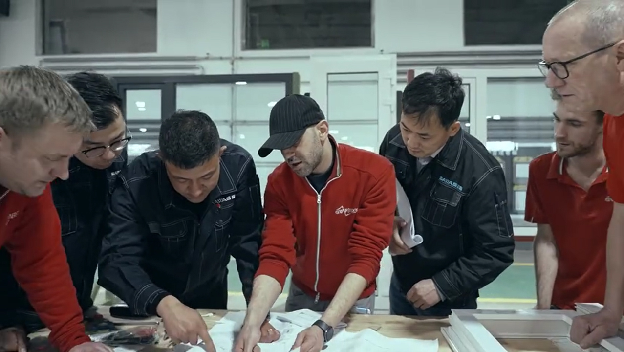 jdb电子试玩平台引入意大利GRAF塑窗智能生产线